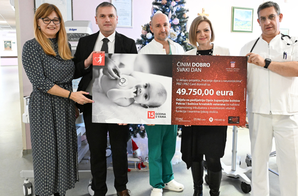 Odjel za pedijatriju Opće županijske bolnice Pakrac i bolnice hrvatskih veterana